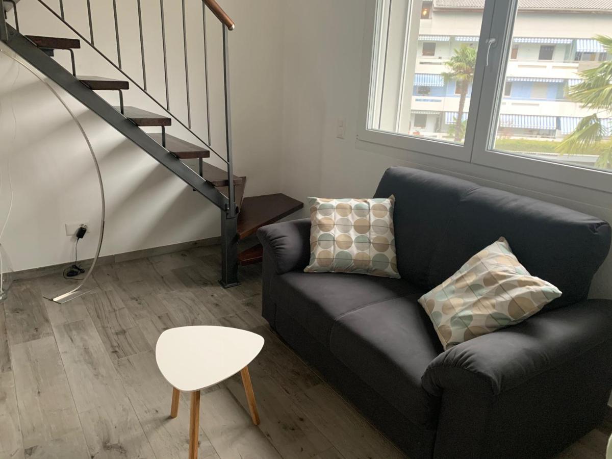 Miranda, Modern Duplex, Garden, Swimming Pool, Parking Appartement Losone